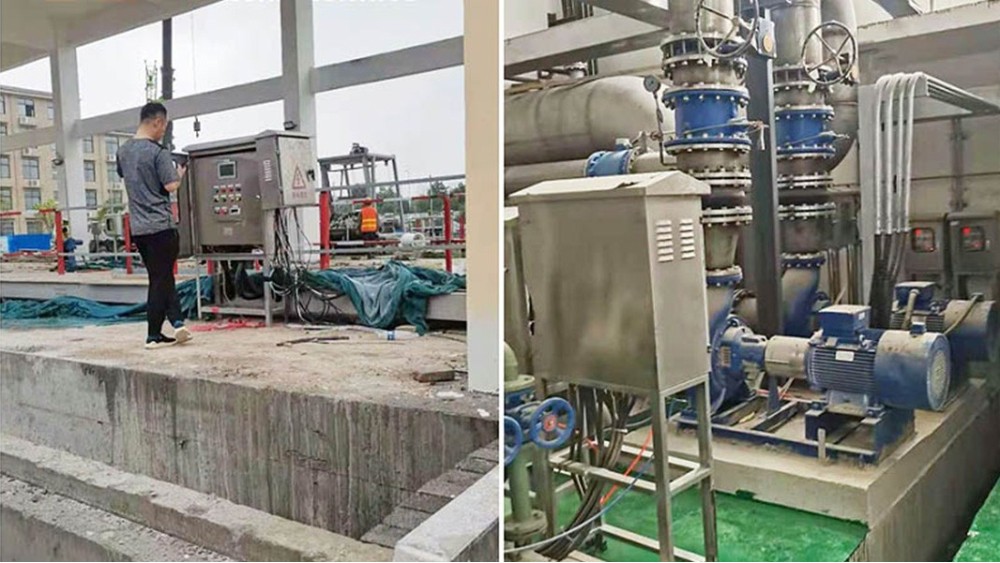 華東工控 | 河南某污水處理廠20萬m3/d三期及中水回用自控系統案例 河南省某污水處理廠現場圖