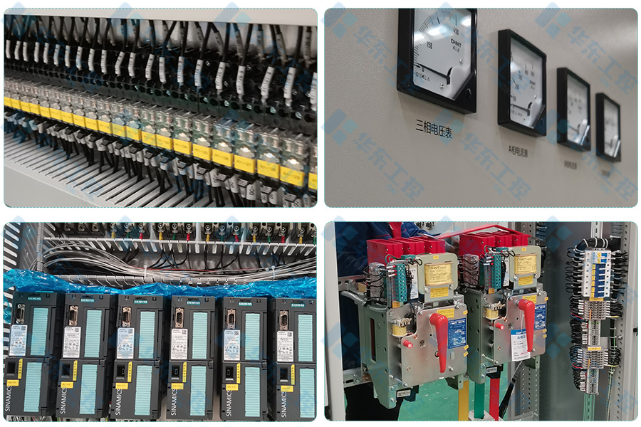 華東工控-變頻控制柜內細節