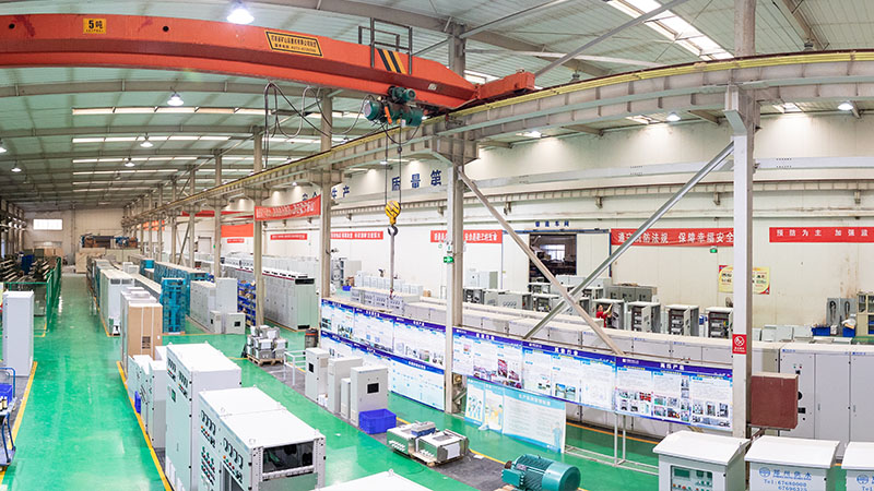 駐馬店市第二水廠擴建工程高壓變頻控制系統 駐馬店市第二水廠擴建工程高壓變頻控制系統