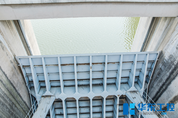 泵站水閘口 泵站水閘口